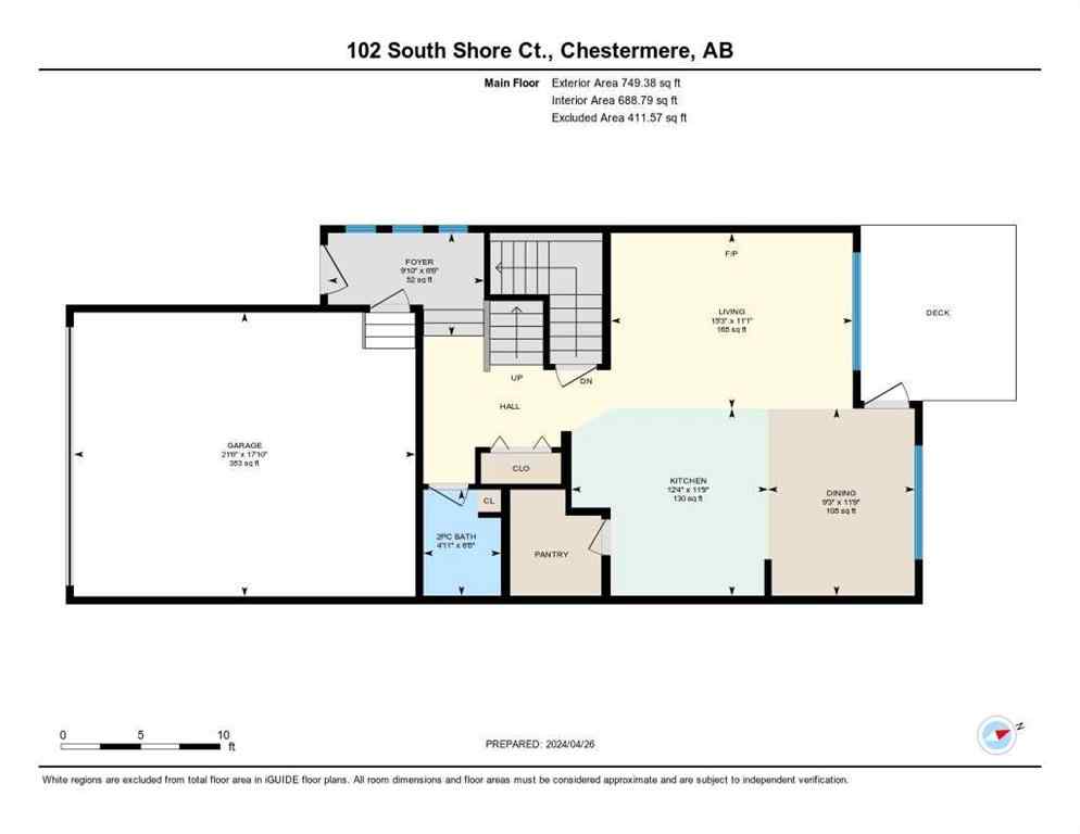 MLS® A2221906 - 102 South Shore Court  in South Shores Chestermere, Residential