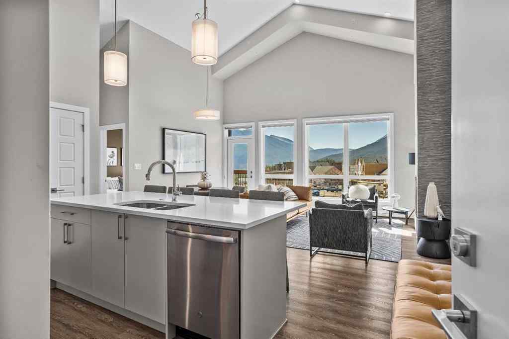 MLS® A2222314 - Unit #316 106 Stewart Creek Rise  in Three Sisters Canmore, Residential