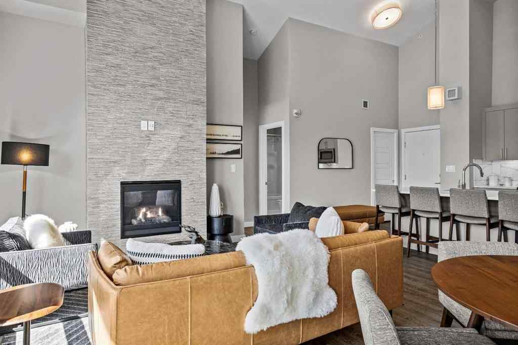 MLS® A2222314 - Unit #316 106 Stewart Creek Rise  in Three Sisters Canmore, Residential