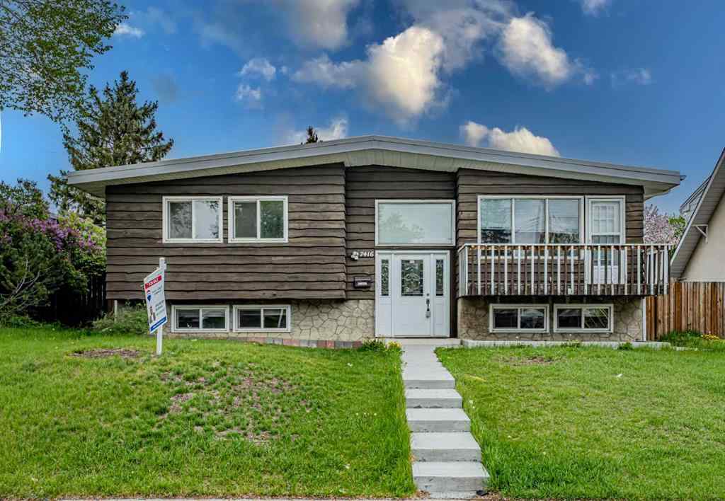 MLS® A2222629 - 7416 Hunterfield Road NW in Huntington Hills Calgary, Residential
