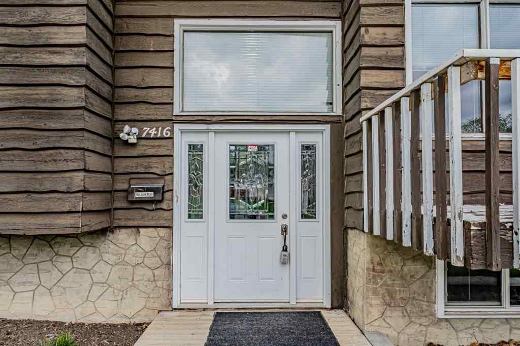 MLS® A2222629 - 7416 Hunterfield Road NW in Huntington Hills Calgary, Residential