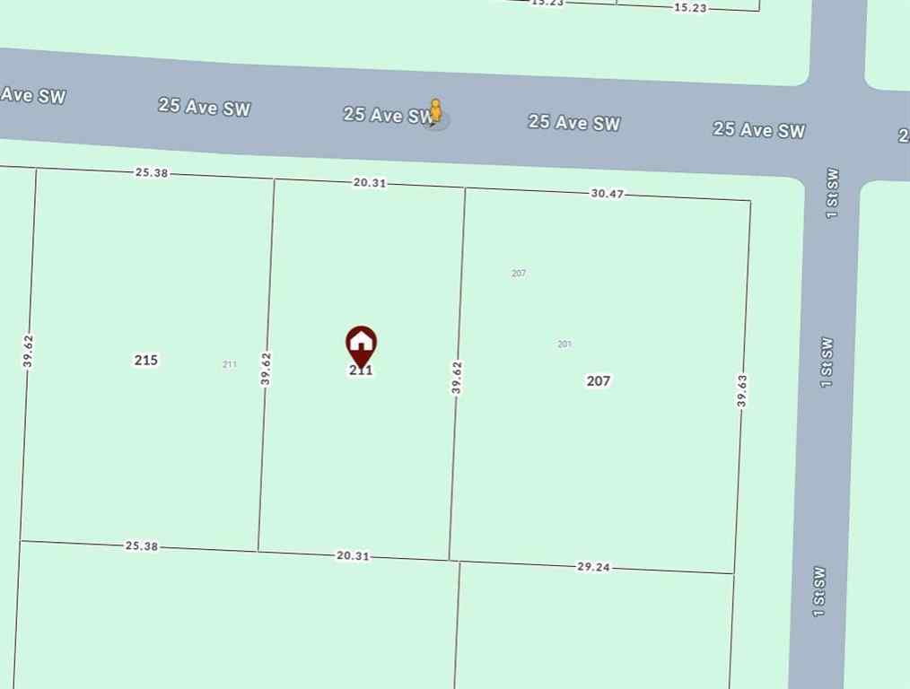 MLS® A2222727 - 211 25 Avenue SW in Mission Calgary, Land