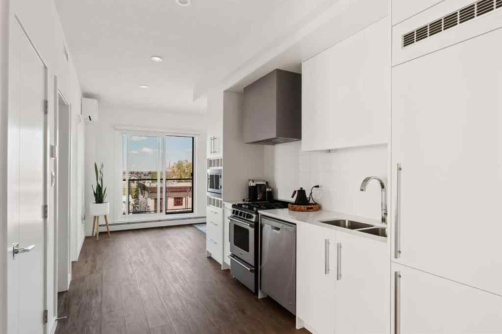 MLS® A2222901 - Unit #401 8230 Broadcast Avenue SW in West Springs Calgary, Residential