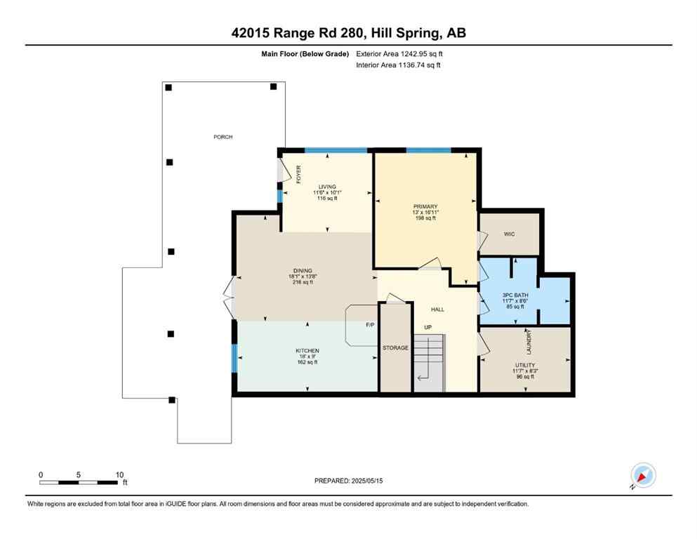 MLS® A2223013 - 42015 RR280   in NONE Hill Spring, Residential