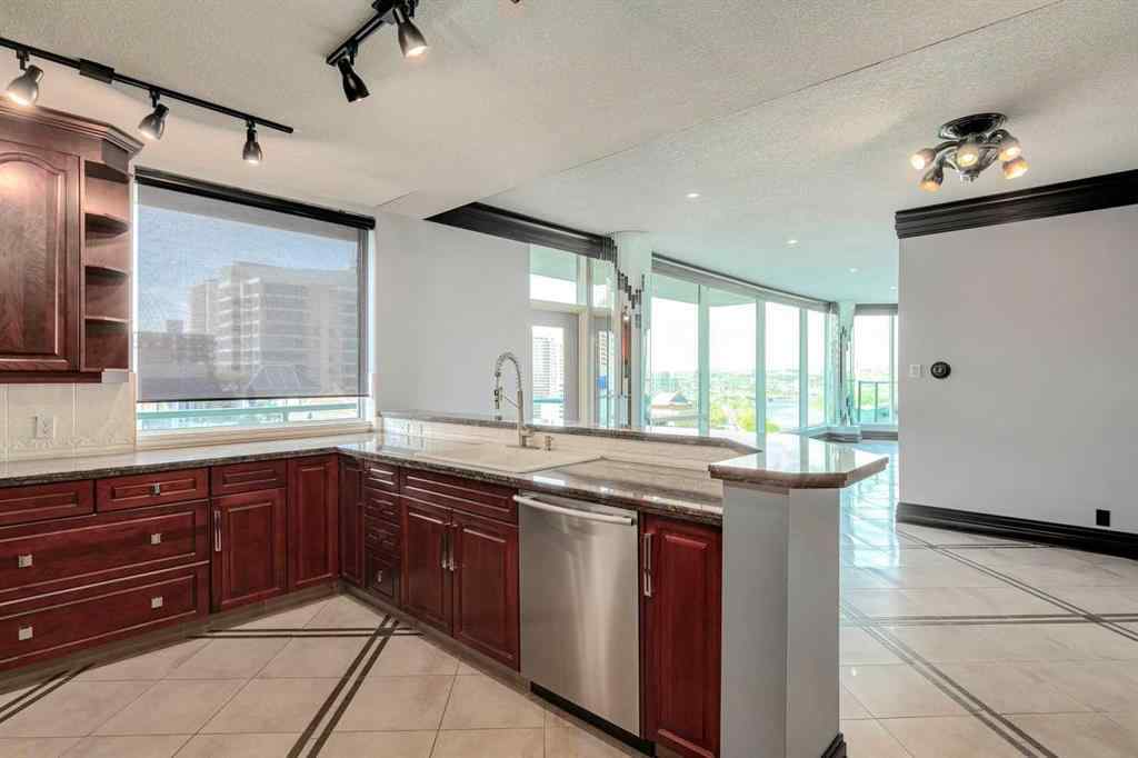 MLS® A2223213 - Unit #1401 837 2 Avenue SW in Eau Claire Calgary, Residential