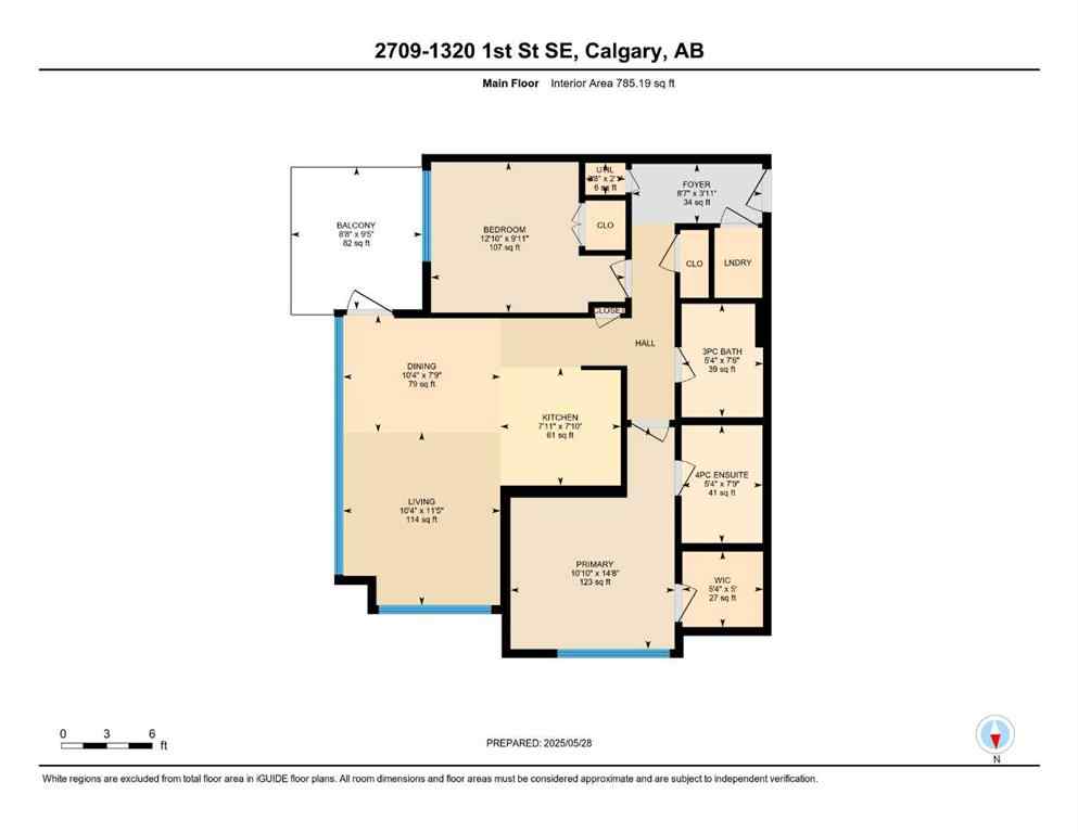 MLS® A2223329 - Unit #2709 1320 1 Street SE in Beltline Calgary, Residential