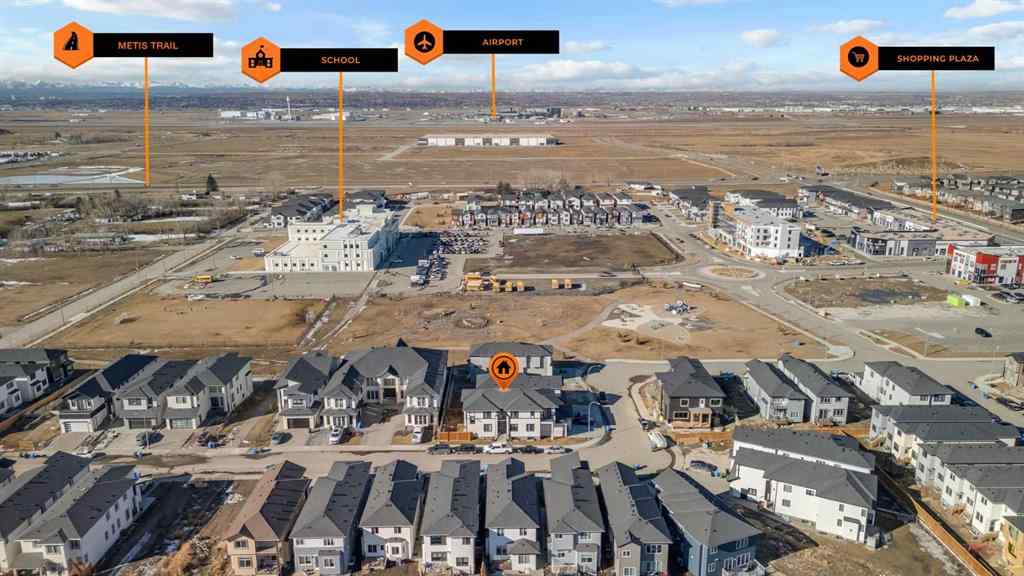 MLS® A2223558 - 95 Saddlepeace Way NE in Saddle Ridge Calgary, Residential