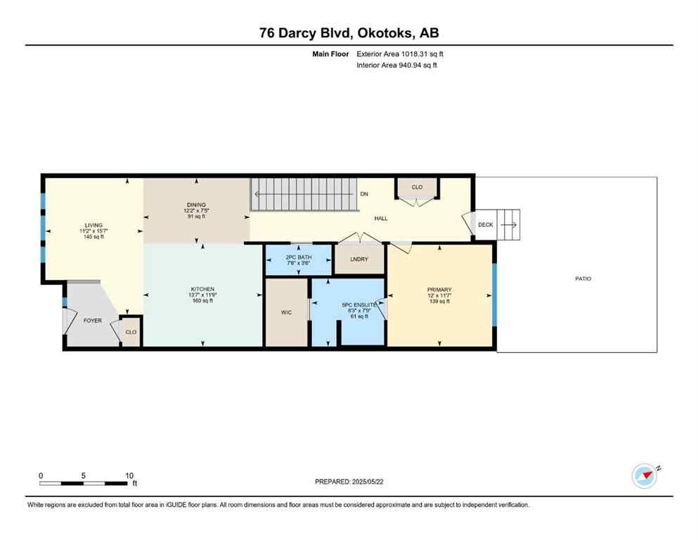 MLS® A2223594 - 76 D'Arcy Boulevard  in D\'arcy Ranch Okotoks, Residential