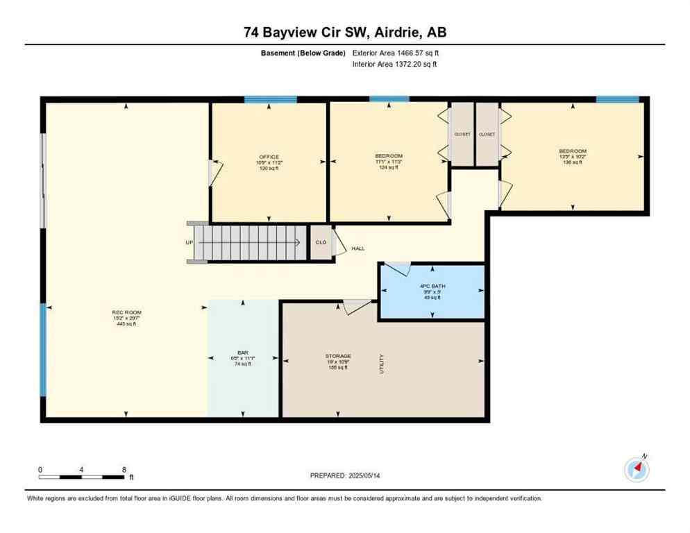MLS® A2223855 - 74 Bayview Circle SW in Bayview Airdrie, Residential