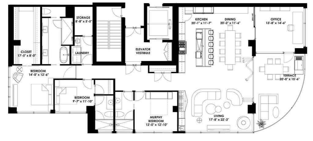 MLS® A2224066 - Unit #801 100 10A Street NW in Hillhurst Calgary, Residential