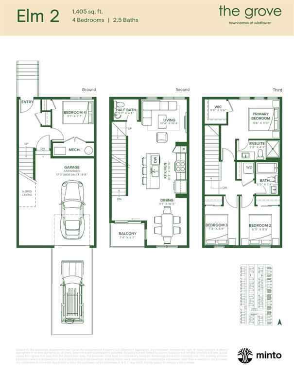 MLS® A2224167 - Unit #1414 25 Wildwoods Court SW in Wildflower Airdrie, Residential