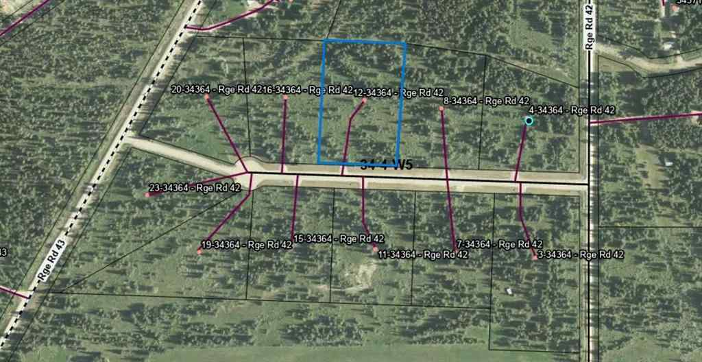 MLS® A2224204 - Unit #12 34364 Range Road 42   in NONE Rural Mountain View County, Land