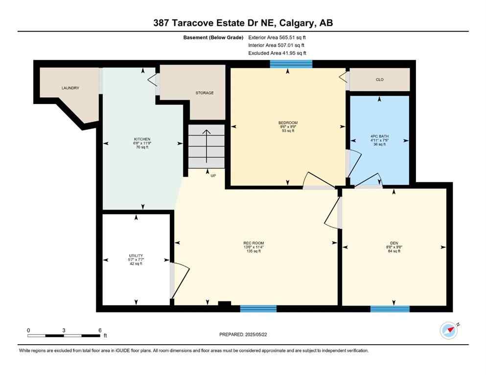 MLS® A2224412 - 387 Taracove Estate Drive NE in Taradale Calgary, Residential