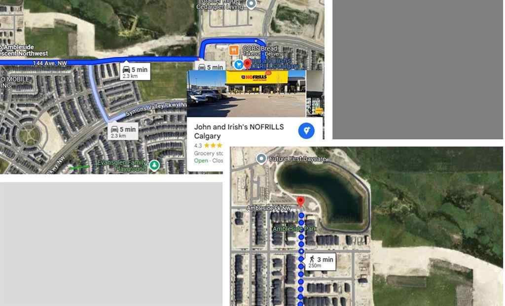 MLS® A2224492 - 116 Ambleside Crescent NW in Moraine Calgary, Residential