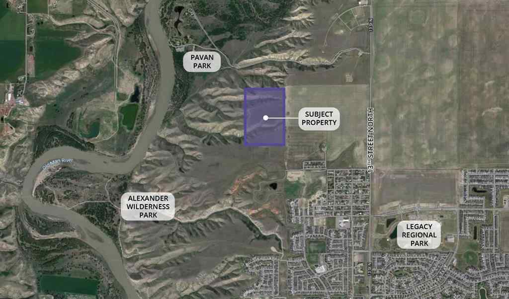 MLS® A2224614 - 701 47th Avenue N in Royal View Lethbridge, Land