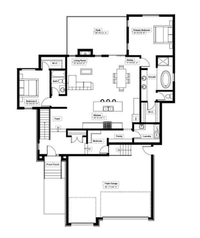 MLS® A2224823 - 61 North Bridges Bay SW in Bridges of Langdon Langdon, Residential