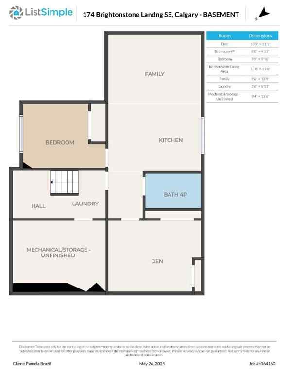 MLS® A2224936 - 174 Brightonstone Landing SE in New Brighton Calgary, Residential