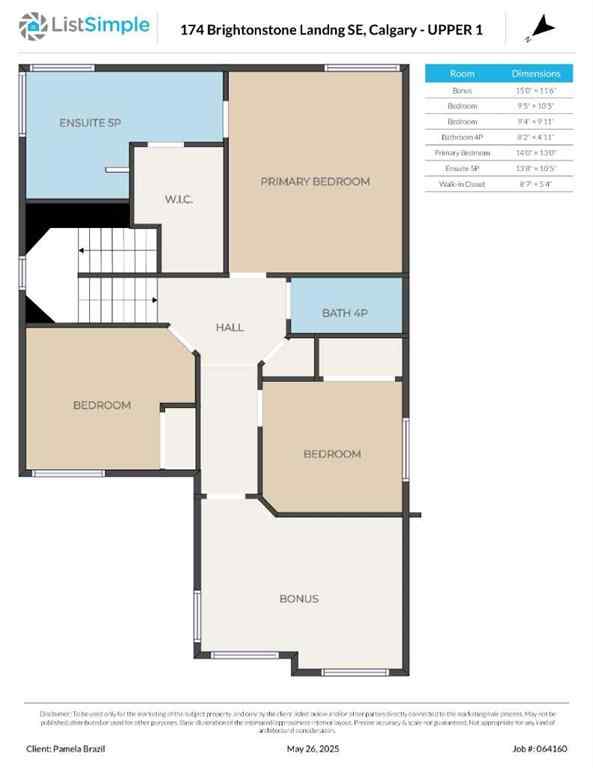 MLS® A2224936 - 174 Brightonstone Landing SE in New Brighton Calgary, Residential