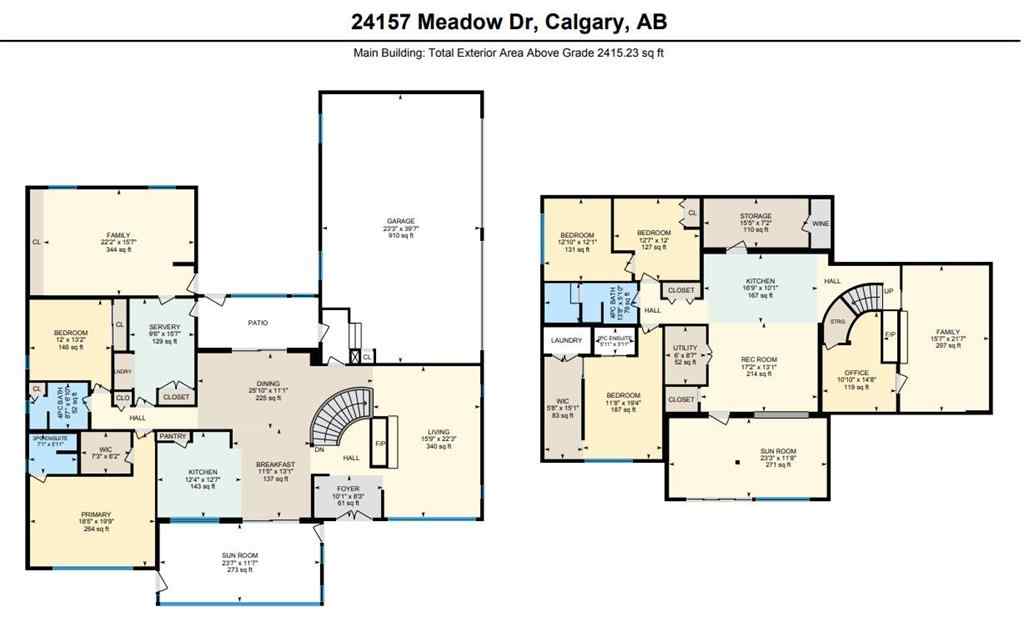 MLS® A2225021 - 24157 Meadow Drive  in Bearspaw_Calg Rural Rocky View County, Residential