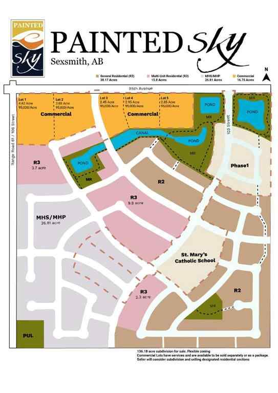 MLS® A2225156 - NW-24-73-6-W6 103 Street  in NONE Sexsmith, Land