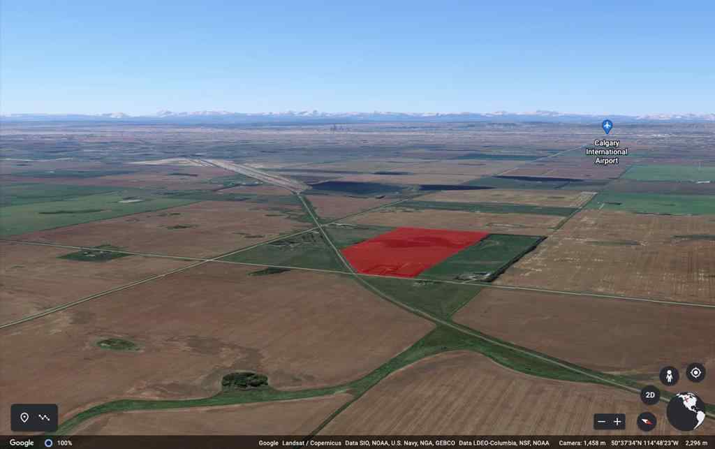 MLS® A2225279 - 252081 Range Road 281   in NONE Rural Rocky View County, Land