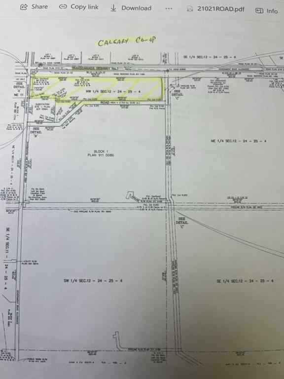 MLS® A2225378 - 1 highway 1   in NONE Strathmore, Commercial