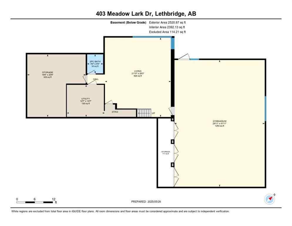 MLS® A2225401 - 403 Meadow Lark Drive  in NONE Rural Lethbridge County, Residential