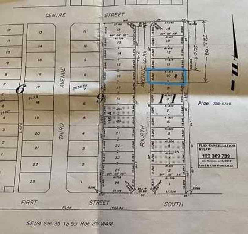 MLS® A2225461 - 4739 47 th Street  in Clyde Clyde, Land