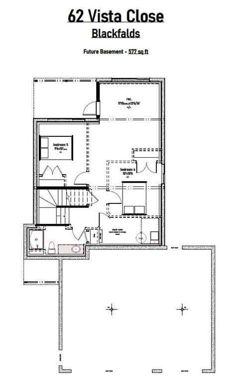 MLS® A2225489 - 62 Vista Close  in Valley Ridge Blackfalds, Residential