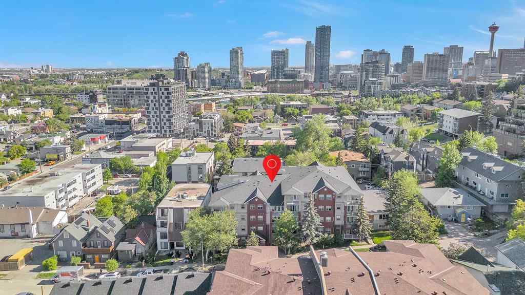 MLS® A2225518 - Unit #206 417 3 Avenue NE in Crescent Heights Calgary, Residential
