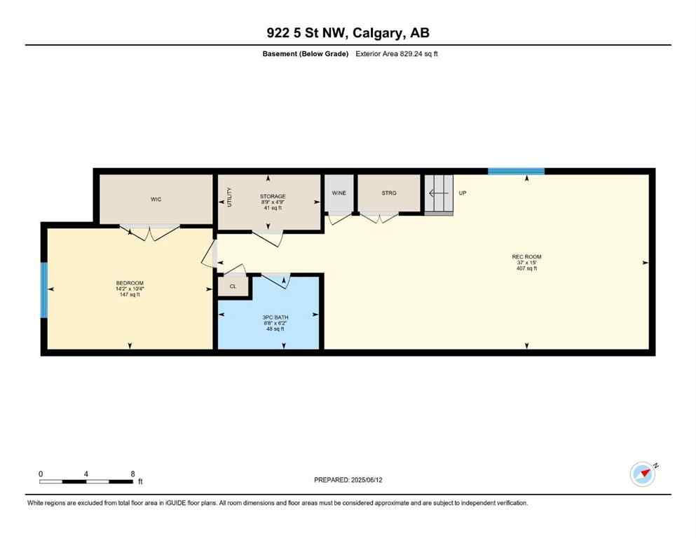 MLS® A2225520 - 922 5 Street NW in Sunnyside Calgary, Residential