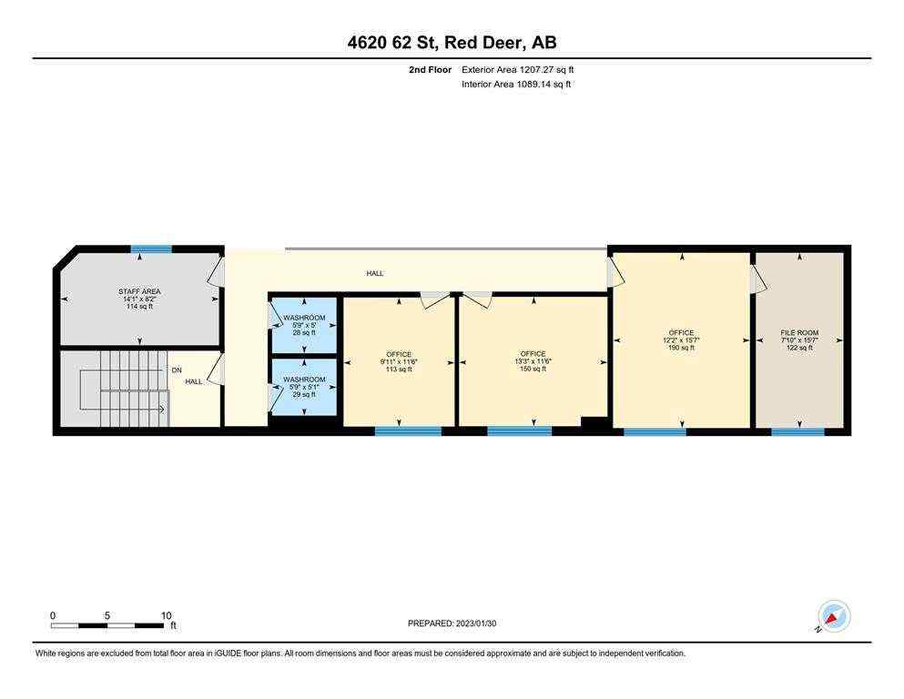 MLS® A2225576 - 4620 62 Street  in Riverside Light Industrial Park Red Deer, Commercial