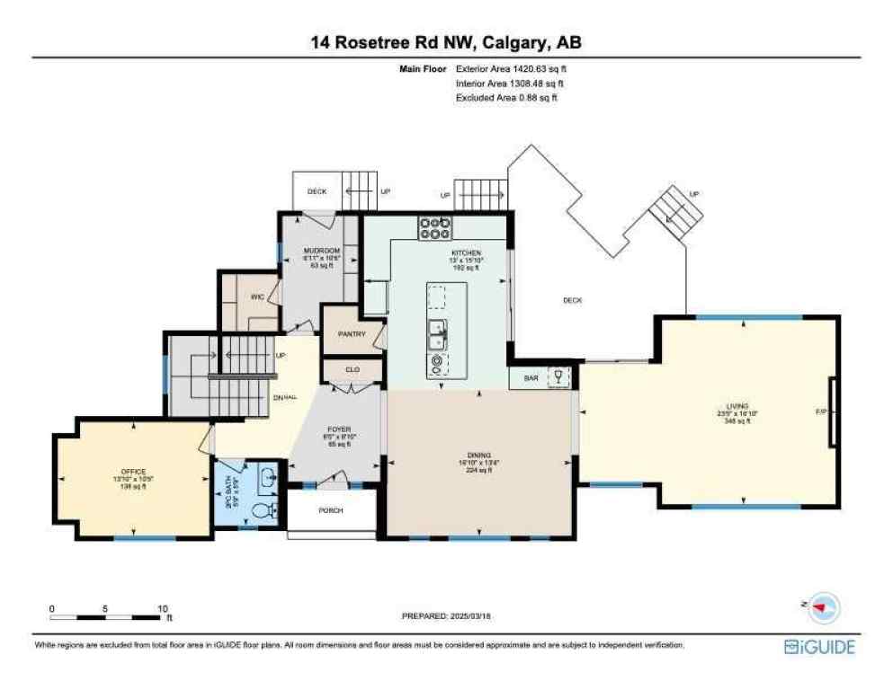 MLS® A2225854 - 14 Rosetree Road NW in Rosemont Calgary, Residential