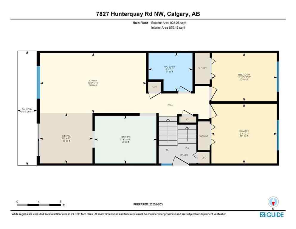 MLS® A2225893 - 7827 Hunterquay Road NW in Huntington Hills Calgary, Residential