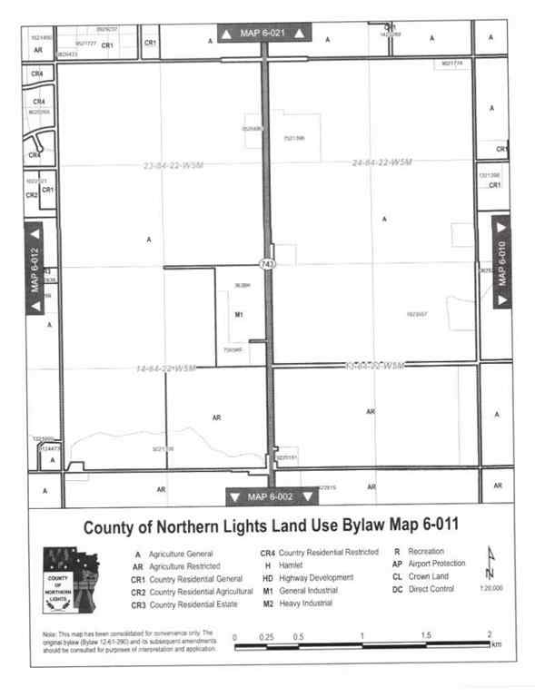 MLS® A2226009 -  Hwy 743   in NONE Rural Northern Lights, County of, Land