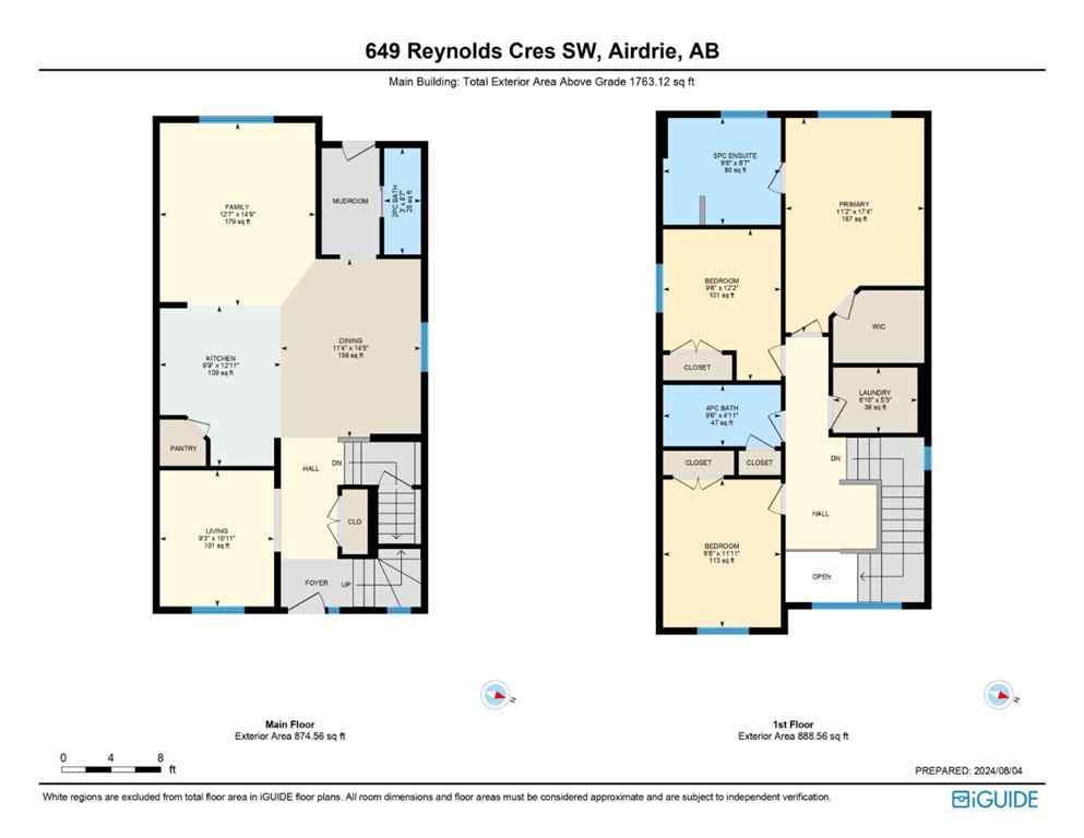 MLS® A2226208 - 649 Reynolds Crescent SW in Coopers Crossing Airdrie, Residential