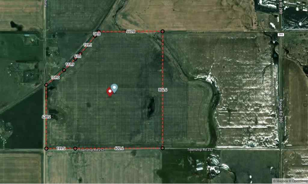 MLS® A2226246 -  Range Road 281 & Township Road 252   in NONE Rural Rocky View County, Land