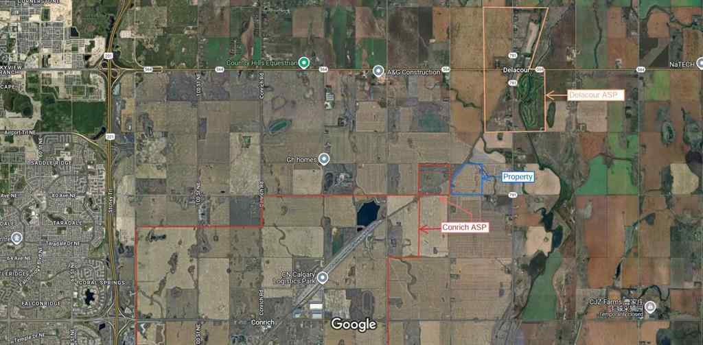 MLS® A2226246 -  Range Road 281 & Township Road 252   in NONE Rural Rocky View County, Land