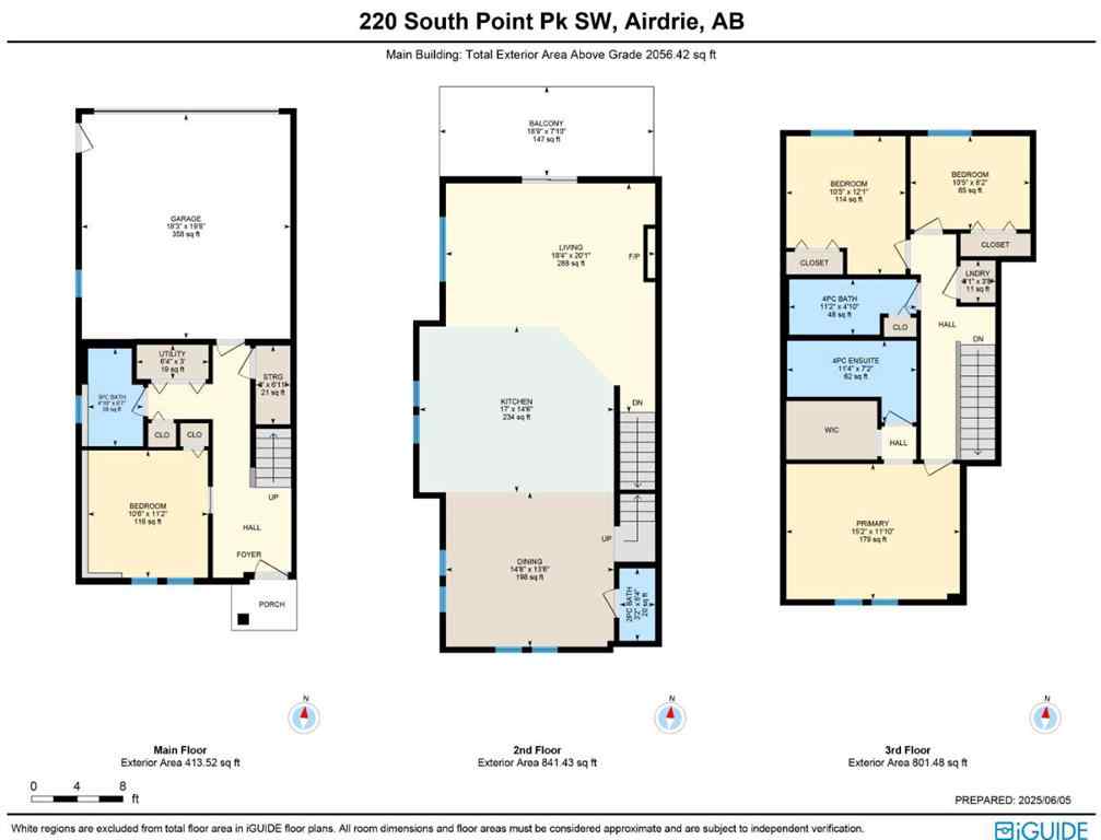MLS® A2226492 - 220 South Point Park SW in South Point Airdrie, Residential