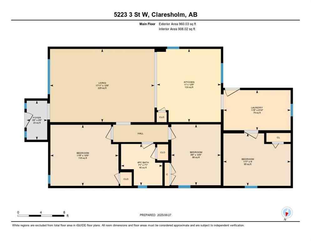 MLS® A2226563 - 5223 3 Street W in NONE Claresholm, Residential