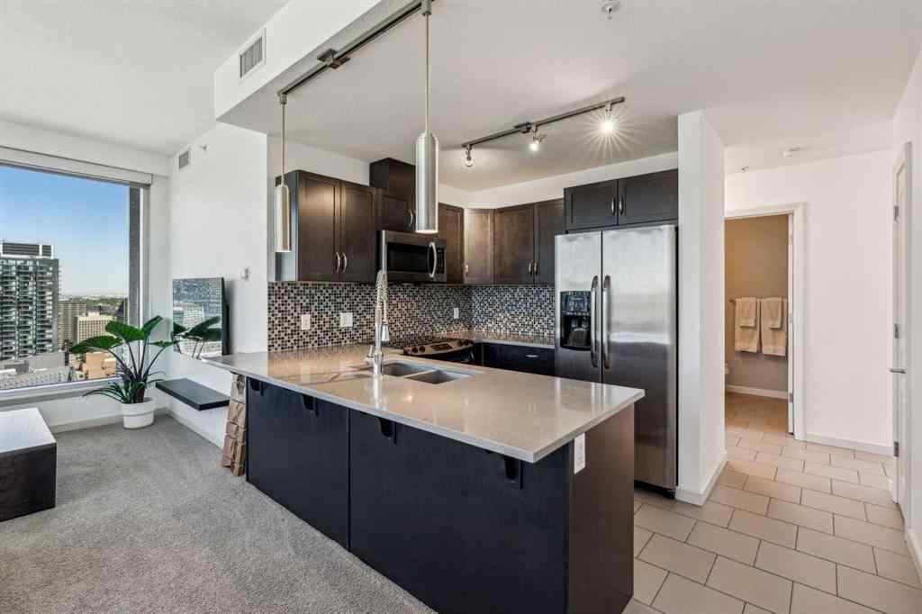 MLS® A2226899 - Unit #2807 1320 1 Street SE in Beltline Calgary, Residential