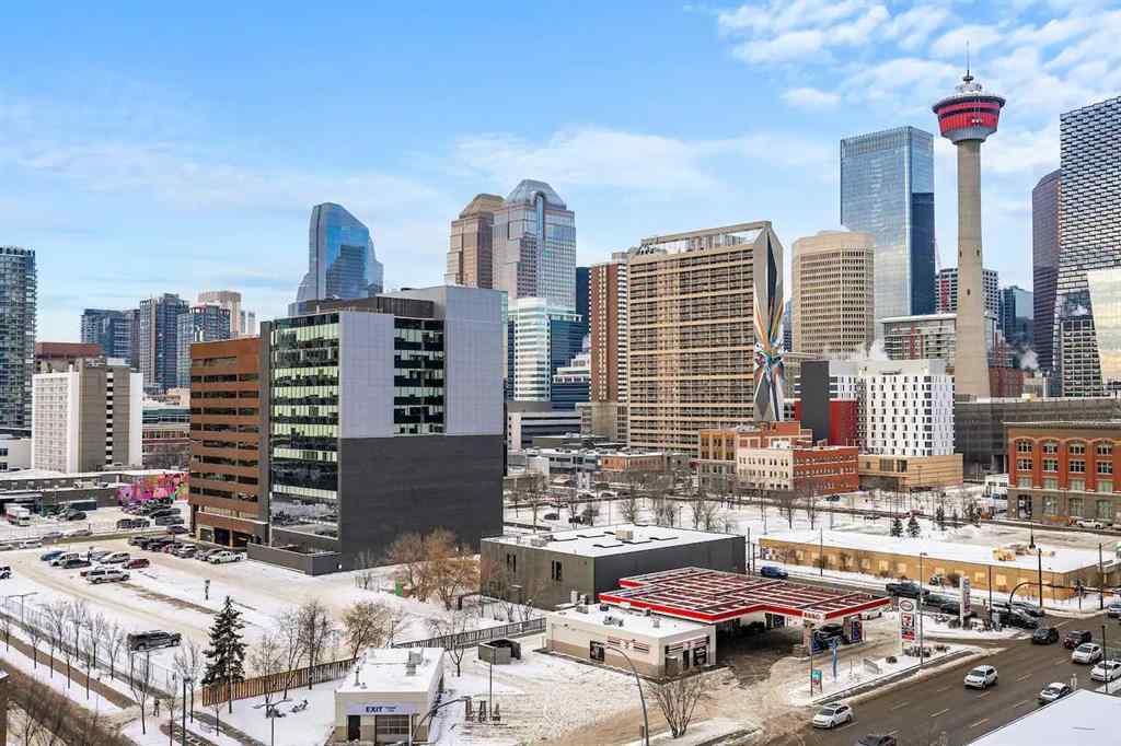 MLS® A2227167 - Unit #802 211 13 Avenue SE in Beltline Calgary, Residential