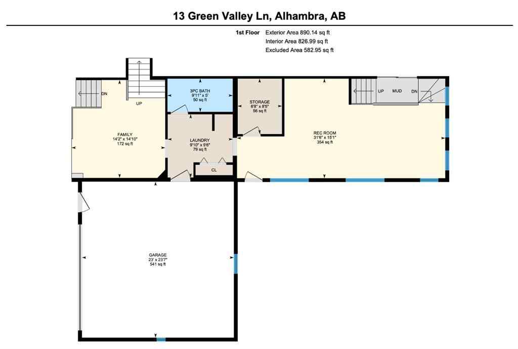 MLS® A2227413 - 13 GREEN VALLEY   in Green Valley Estates Rural Clearwater County, Residential