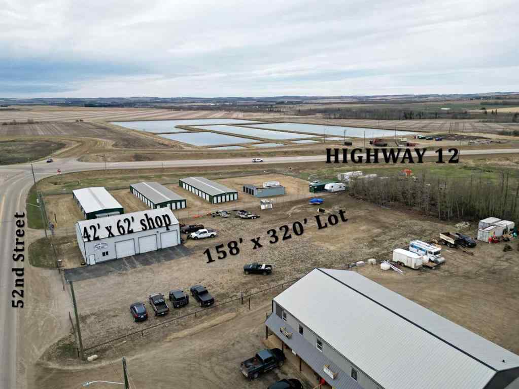 MLS® A2227422 - 4806 52nd Street  in NONE Bentley, Commercial