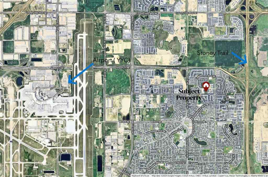MLS® A2227445 - 6811 89 Avenue NE in Saddle Ridge Calgary, Residential