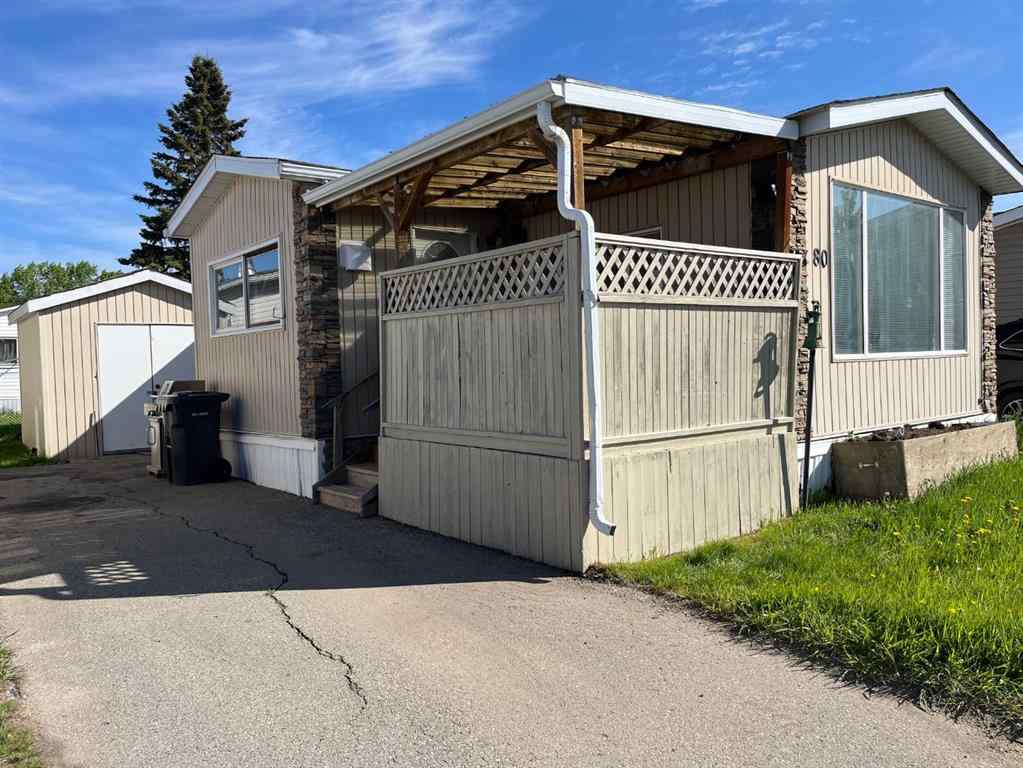MLS® A2227662 - Unit #80 8060 100 Street  in MH - Coachman Grande Prairie, Mobile