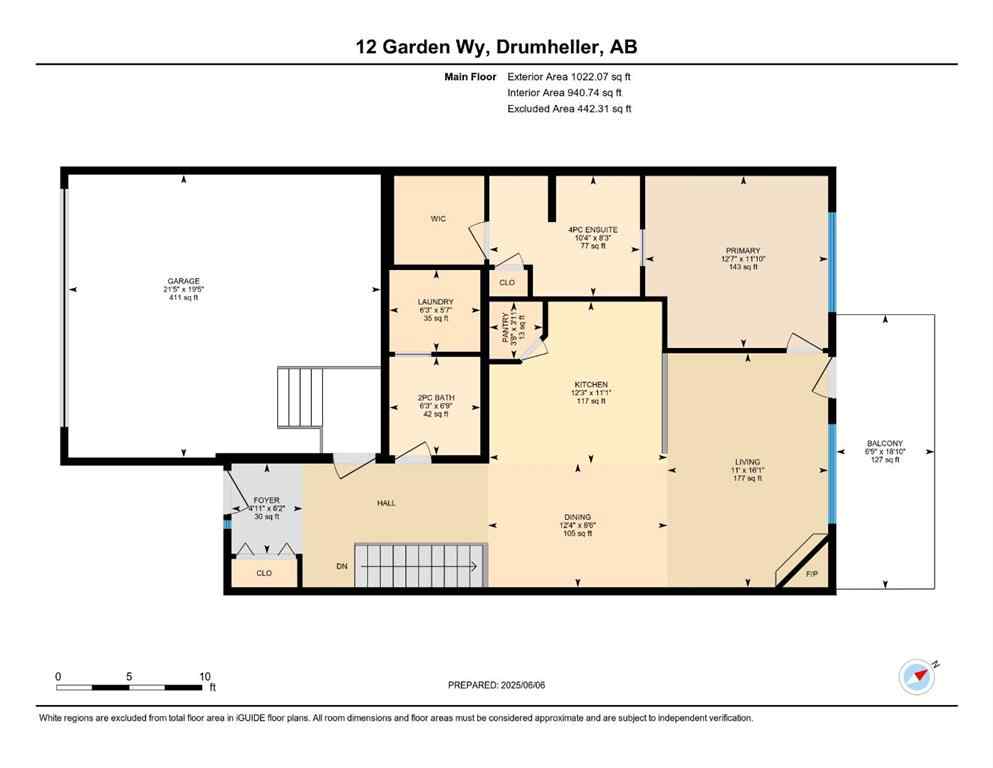 MLS® A2227780 - 12 Garden Way  in Riverview Park Drumheller, Residential