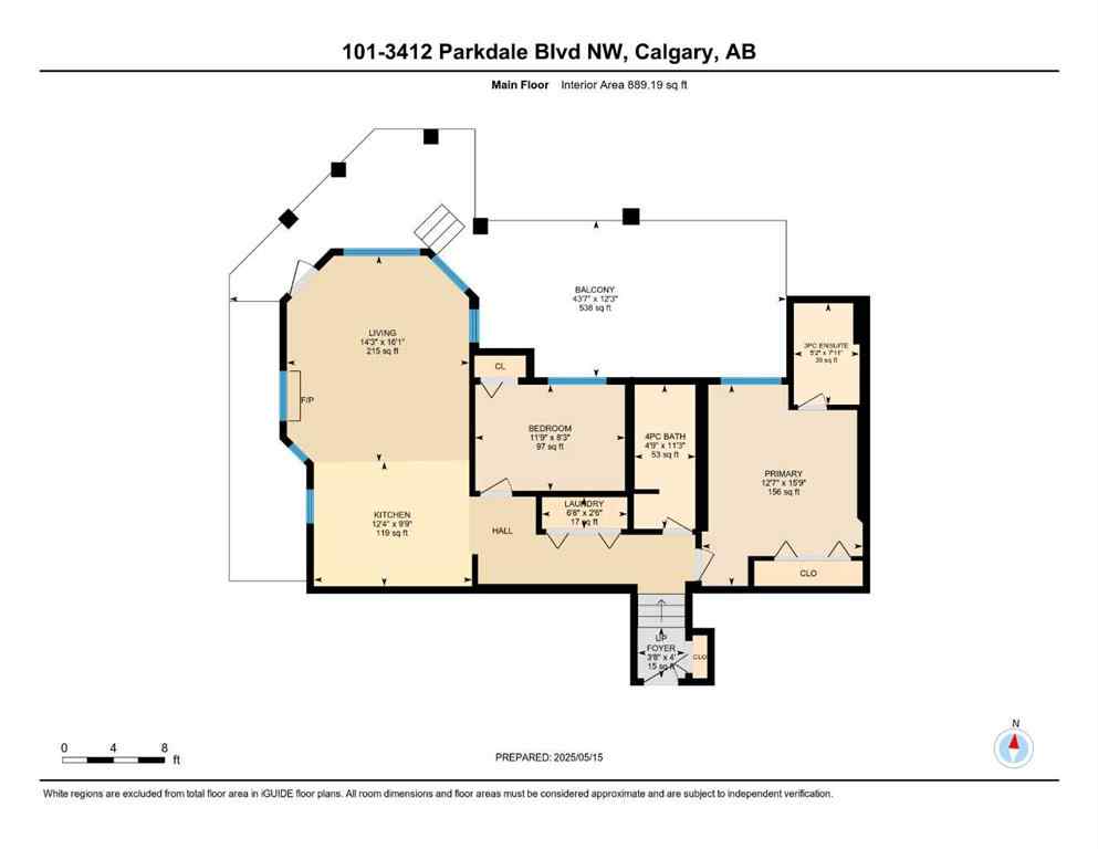 MLS® A2227799 - Unit #101 3412 Parkdale Boulevard NW in Parkdale Calgary, Residential