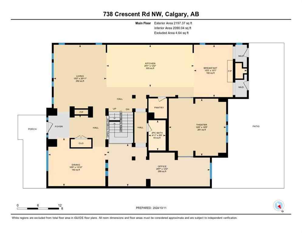 MLS® A2227936 - 738 Crescent Road NW in Rosedale Calgary, Residential