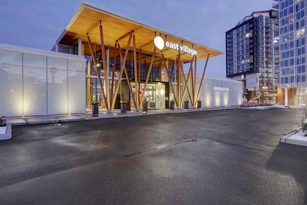 MLS® A2227968 - Unit #1002 519 Riverfront Avenue SE in Downtown East Village Calgary, Residential